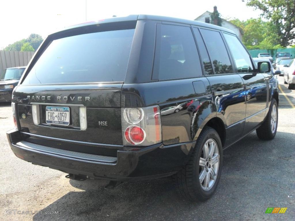 2007 Range Rover HSE - Java Black Pearl / Charcoal photo #7