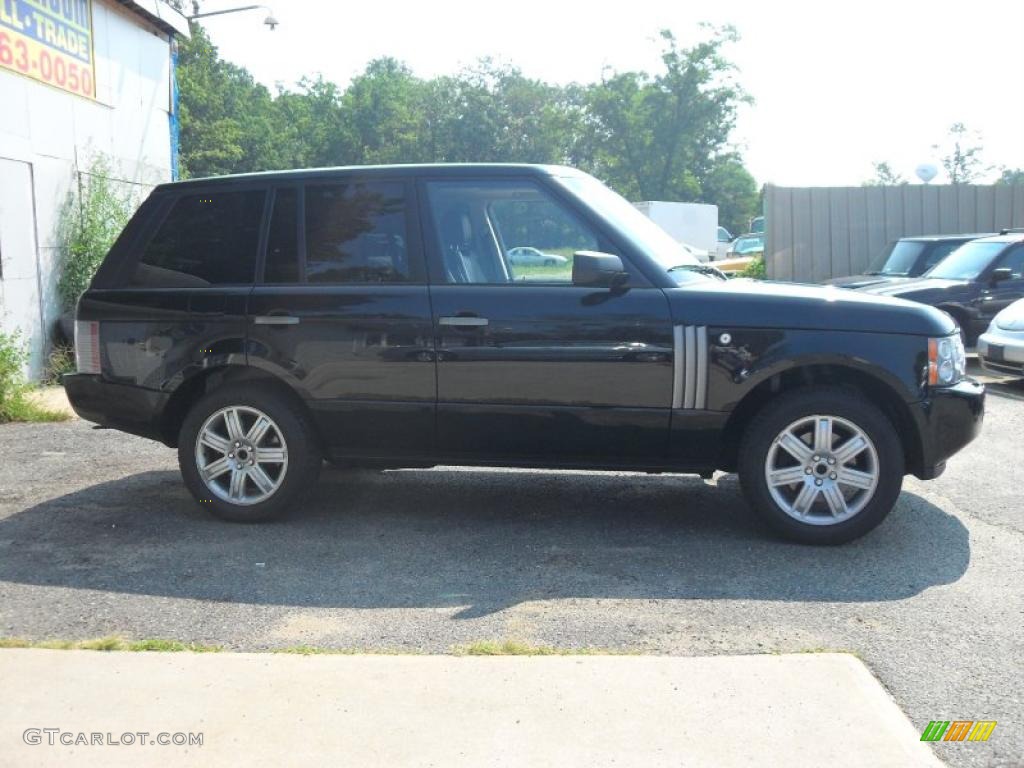 2007 Range Rover HSE - Java Black Pearl / Charcoal photo #8