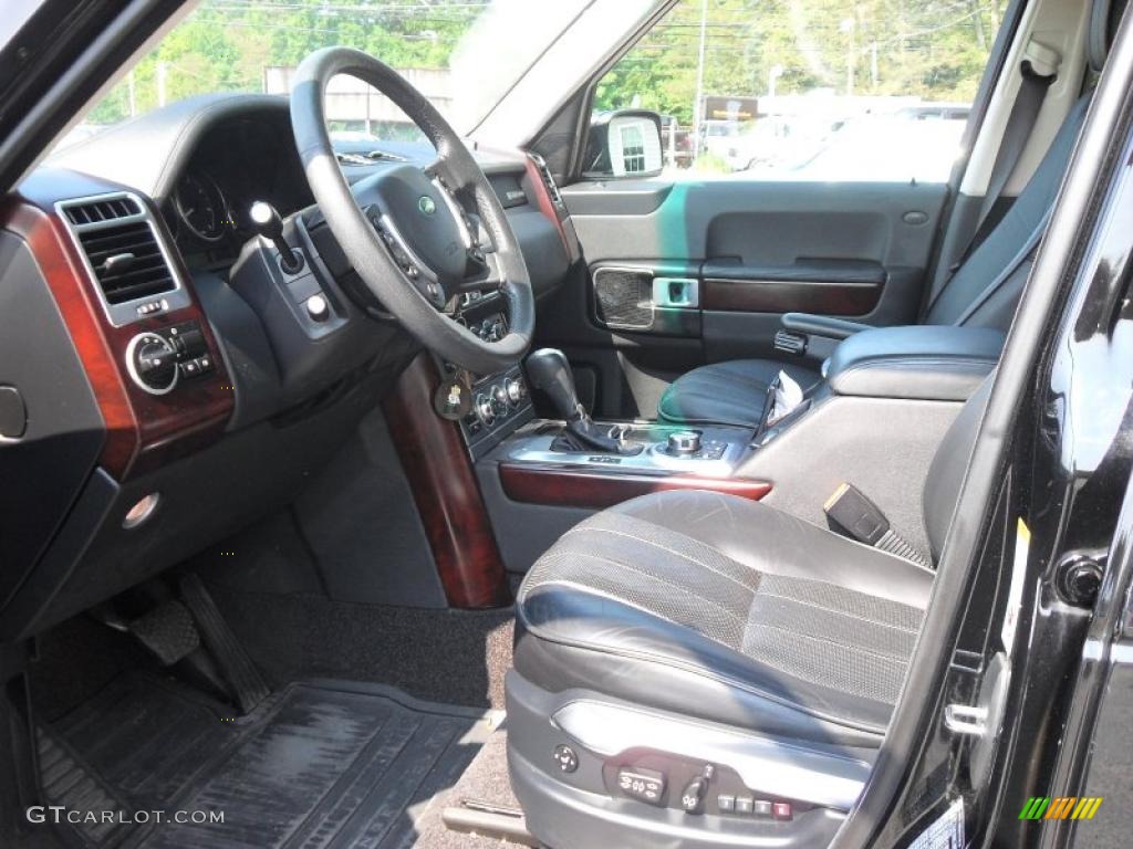 2007 Range Rover HSE - Java Black Pearl / Charcoal photo #9