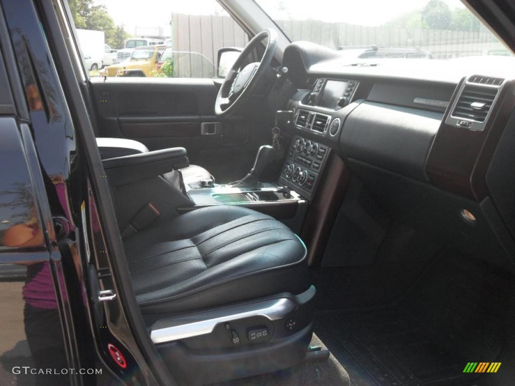 2007 Range Rover HSE - Java Black Pearl / Charcoal photo #11