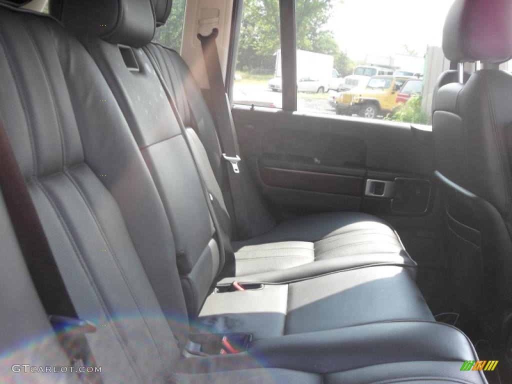 2007 Range Rover HSE - Java Black Pearl / Charcoal photo #12