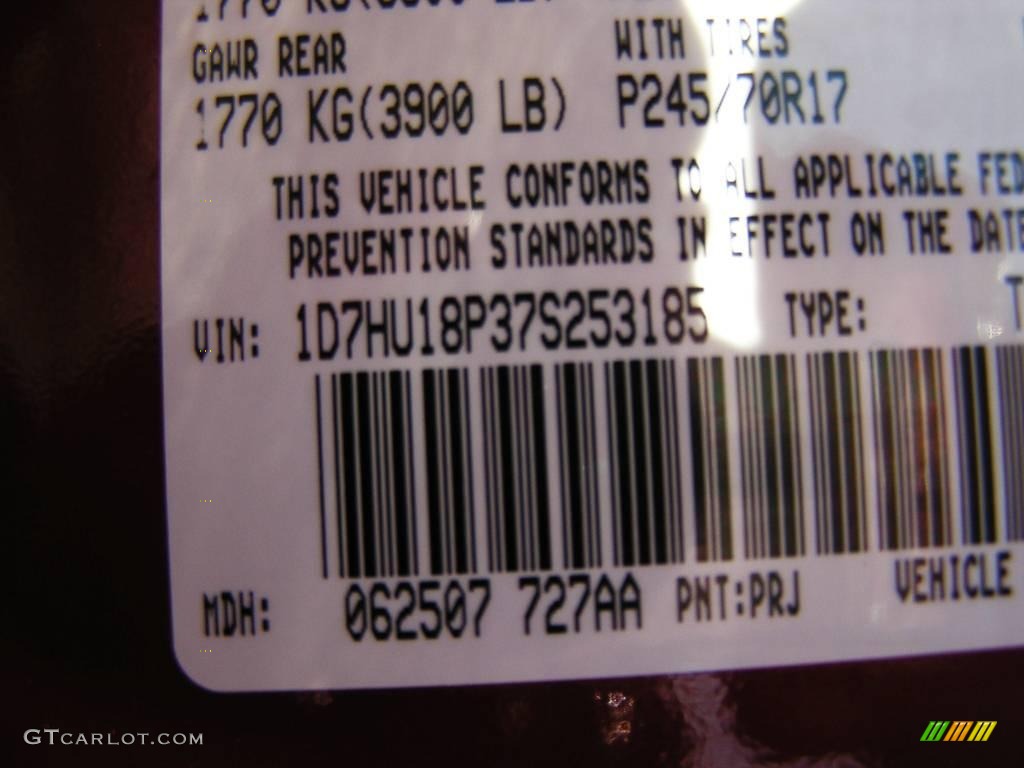 2007 Ram 1500 SLT Quad Cab 4x4 - Inferno Red Crystal Pearl / Medium Slate Gray photo #8