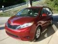 2011 Salsa Red Pearl Toyota Sienna LE  photo #5