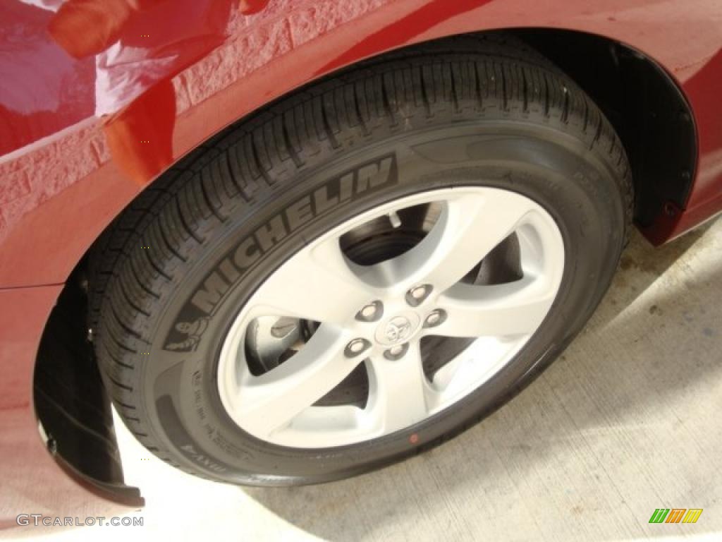 2011 Sienna LE - Salsa Red Pearl / Bisque photo #7