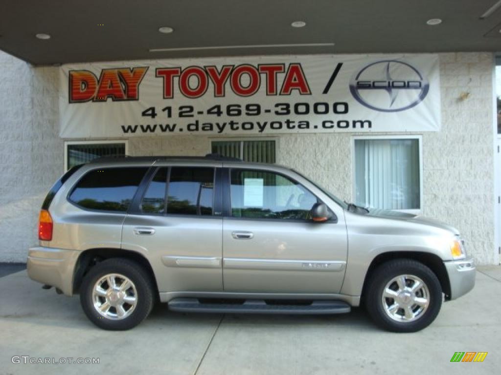 2002 Envoy SLT 4x4 - Pewter Metallic / Dark Pewter photo #1