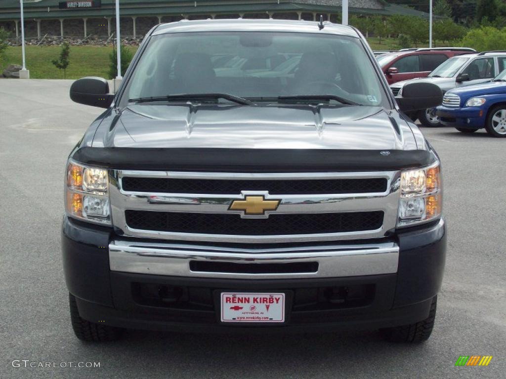 2009 Silverado 1500 LT Z71 Crew Cab 4x4 - Imperial Blue Metallic / Ebony photo #17