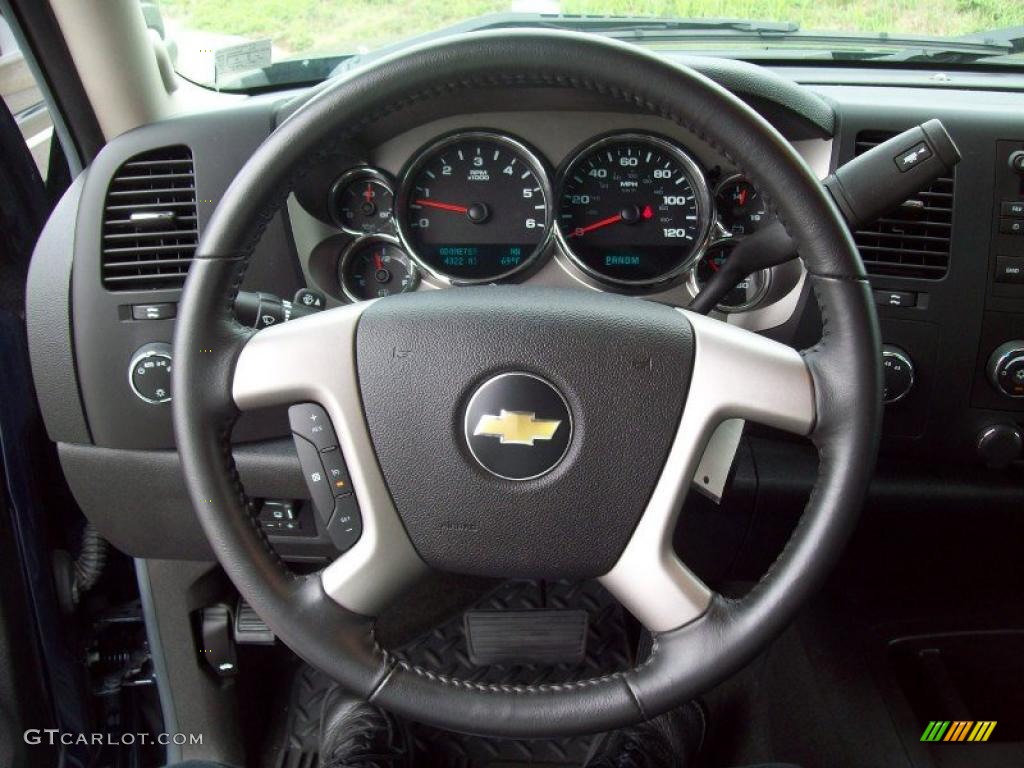 2009 Silverado 1500 LT Z71 Crew Cab 4x4 - Imperial Blue Metallic / Ebony photo #20