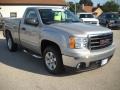 2007 Silver Birch Metallic GMC Sierra 1500 SLE Regular Cab  photo #5