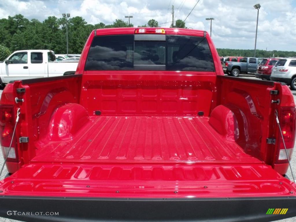 2011 Ram 1500 SLT Crew Cab - Flame Red / Dark Slate Gray/Medium Graystone photo #15