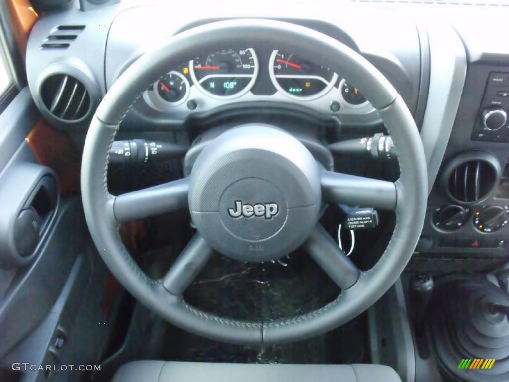 2010 Wrangler Unlimited Sport 4x4 - Mango Tango Pearl / Dark Slate Gray/Medium Slate Gray photo #18