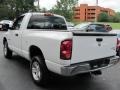 2007 Bright White Dodge Ram 1500 SLT Regular Cab 4x4  photo #15