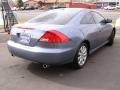 2007 Cool Blue Metallic Honda Accord EX V6 Coupe  photo #2