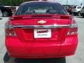 2007 Victory Red Chevrolet Aveo LT Sedan  photo #7