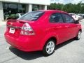 2007 Victory Red Chevrolet Aveo LT Sedan  photo #8