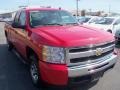 2009 Victory Red Chevrolet Silverado 1500 LS Extended Cab  photo #10