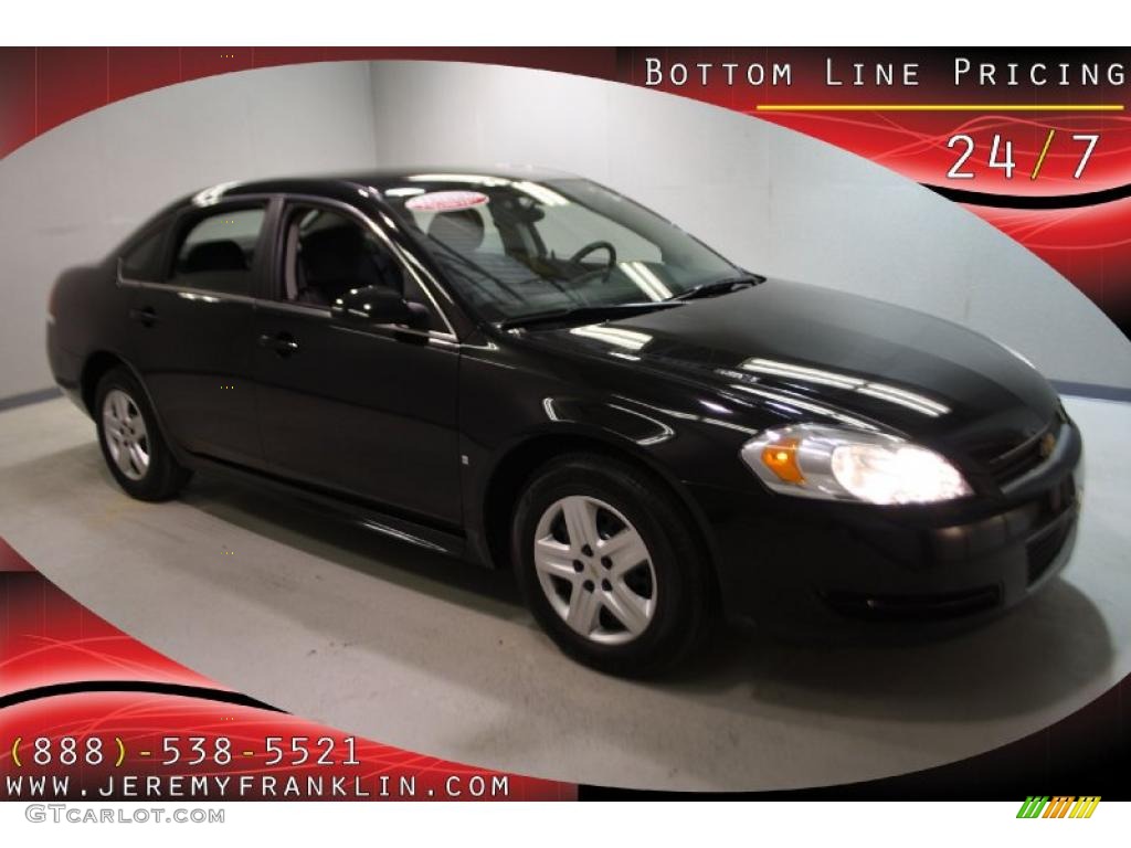 2010 Impala LS - Black / Gray photo #1