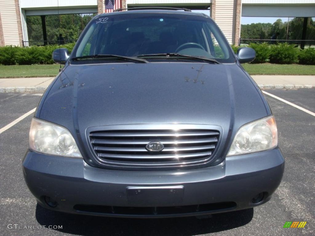 2002 Sedona LX - Misty Blue / Gray photo #2