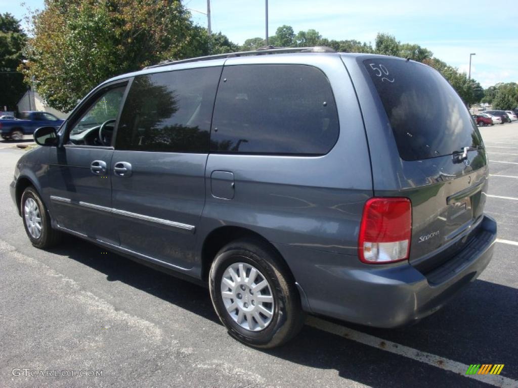 2002 Sedona LX - Misty Blue / Gray photo #4