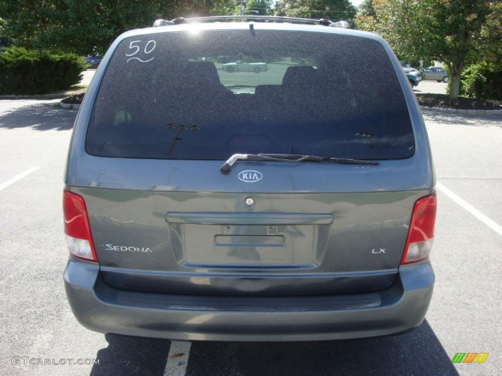 2002 Sedona LX - Misty Blue / Gray photo #6