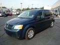 2009 Melbourne Green Pearl Dodge Grand Caravan SE  photo #7