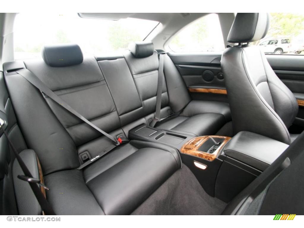 2007 3 Series 335i Coupe - Sparkling Graphite Metallic / Black photo #10