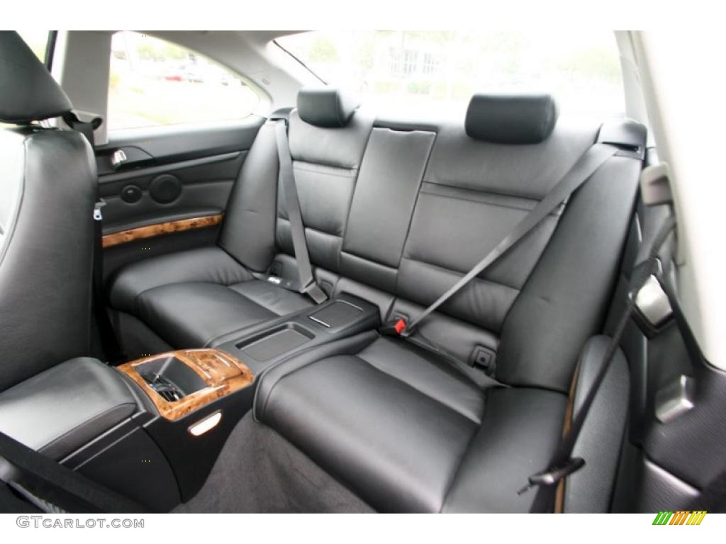 2007 3 Series 335i Coupe - Sparkling Graphite Metallic / Black photo #13