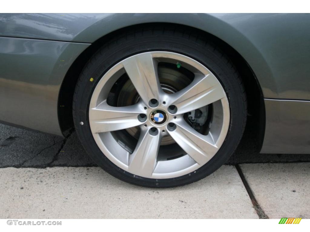 2007 3 Series 335i Coupe - Sparkling Graphite Metallic / Black photo #23