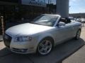 2007 Light Silver Metallic Audi A4 2.0T quattro Cabriolet  photo #1