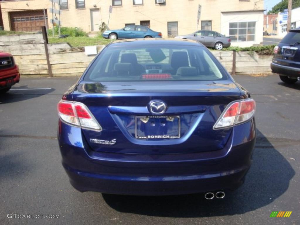 2009 MAZDA6 i Sport - Kona Blue Mica / Black photo #4