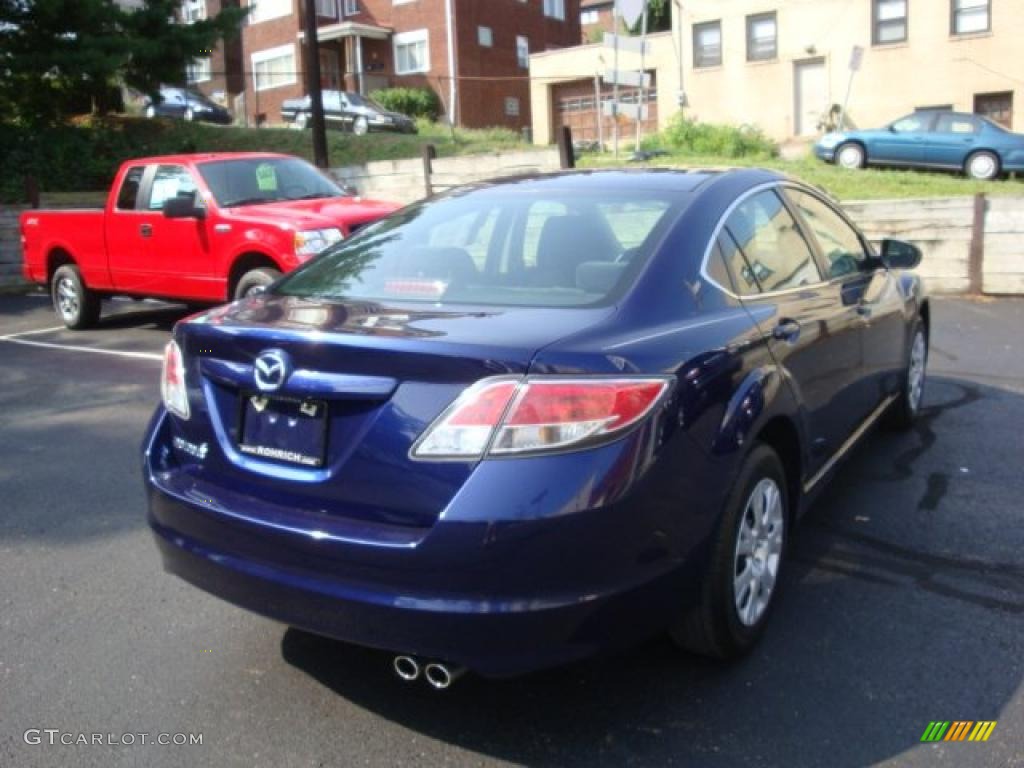 2009 MAZDA6 i Sport - Kona Blue Mica / Black photo #5