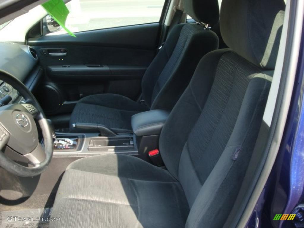 2009 MAZDA6 i Sport - Kona Blue Mica / Black photo #7