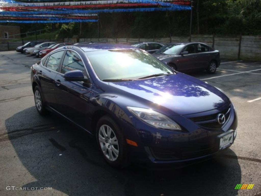 2009 MAZDA6 i Sport - Kona Blue Mica / Black photo #10