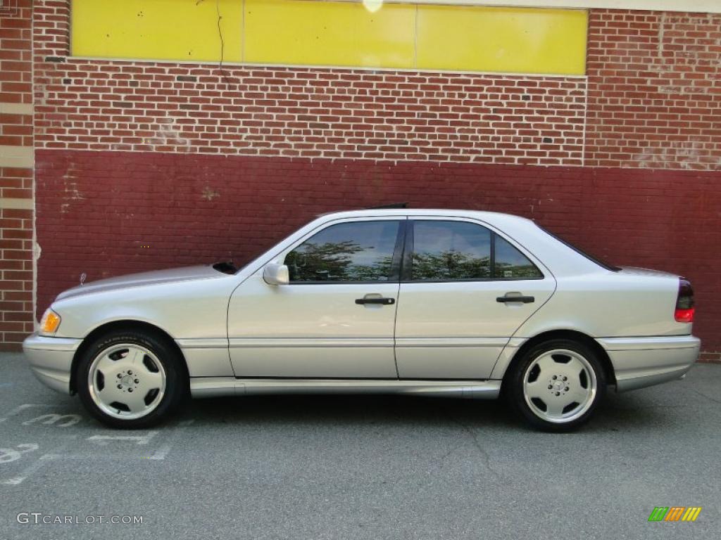 Brilliant Silver Metallic 1999 Mercedes-Benz C 43 AMG Sedan Exterior Photo #34792605