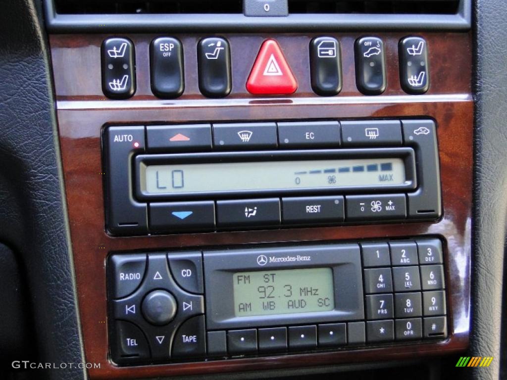 1999 Mercedes-Benz C 43 AMG Sedan Audio System Photo #34793049