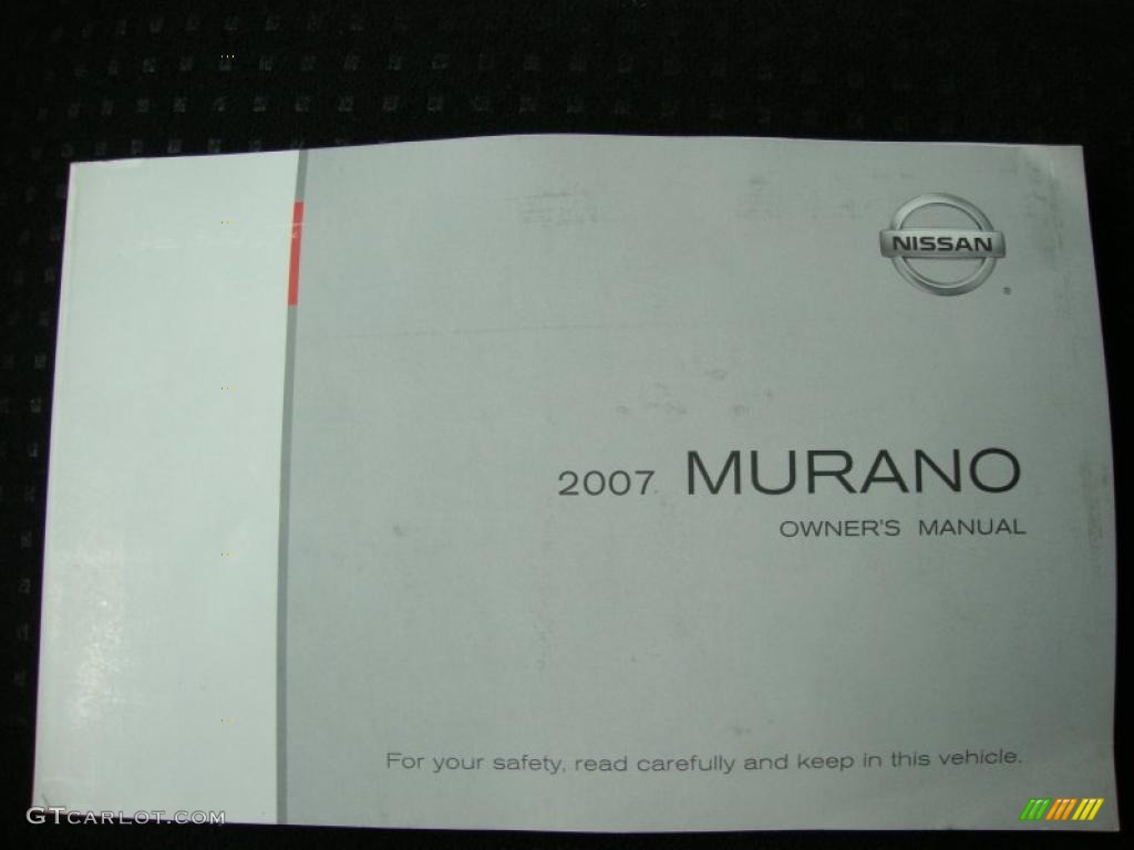 2007 Murano S AWD - Super Black / Charcoal photo #43