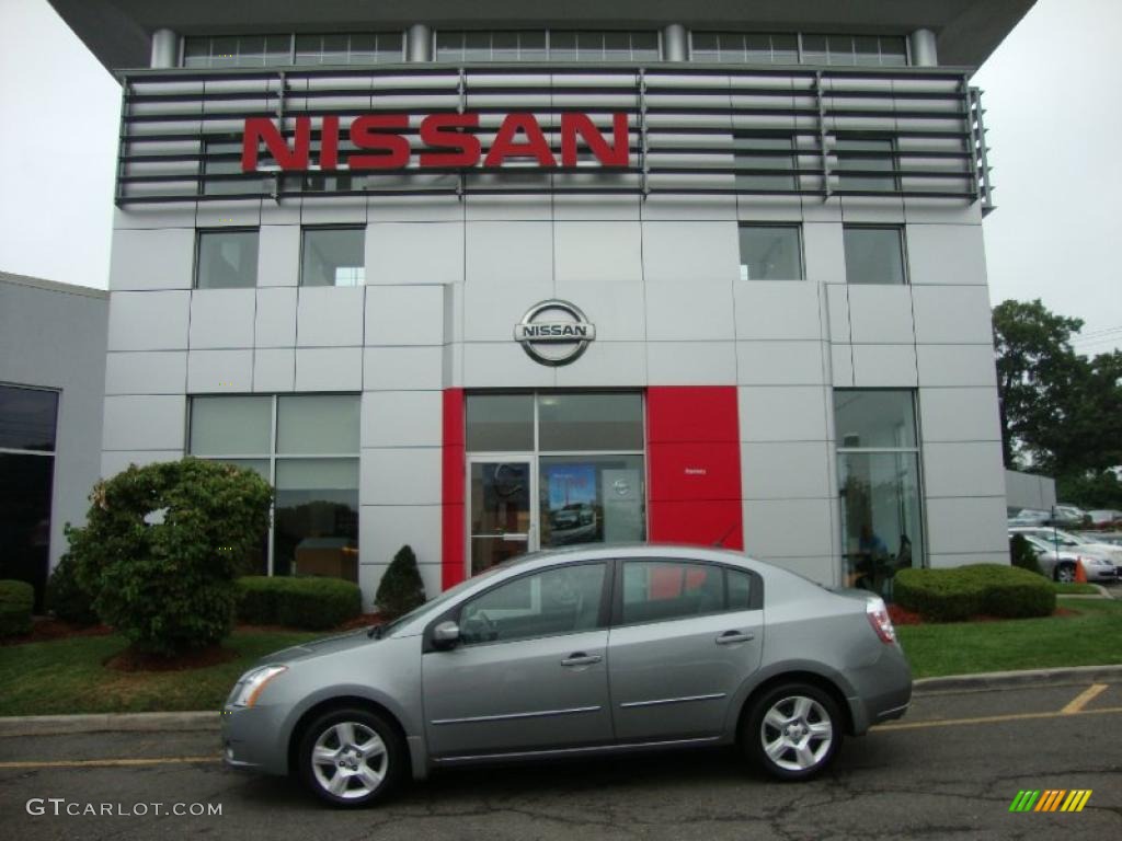 2009 Sentra 2.0 - Magnetic Gray / Charcoal photo #3