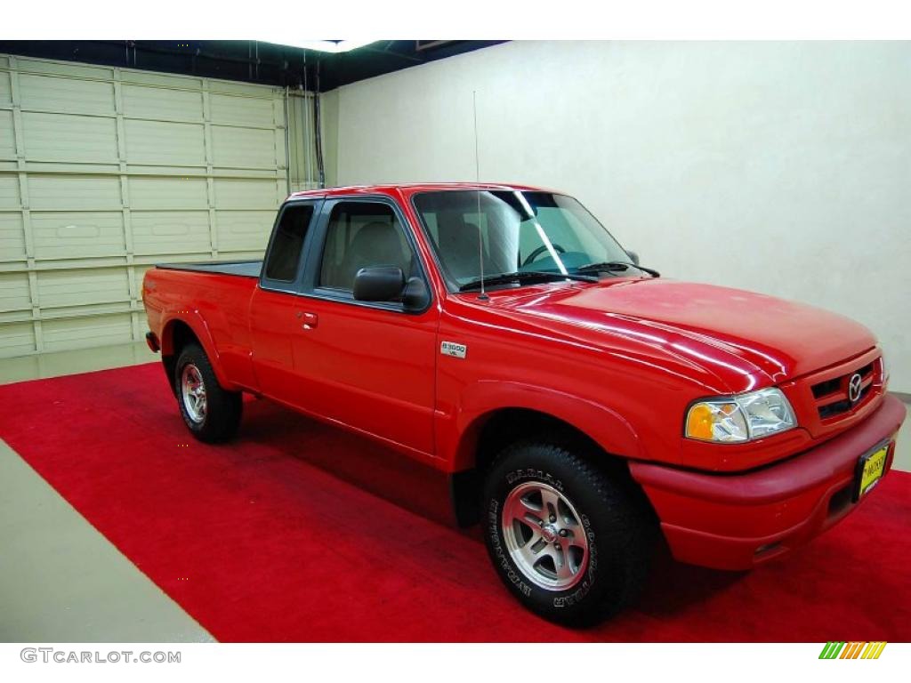 Performance Red Mazda B-Series Truck