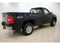 2008 Dark Blue Metallic Chevrolet Silverado 1500 Work Truck Regular Cab 4x4  photo #7