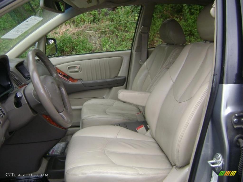 2000 RX 300 AWD - Mineral Green / Ivory photo #14