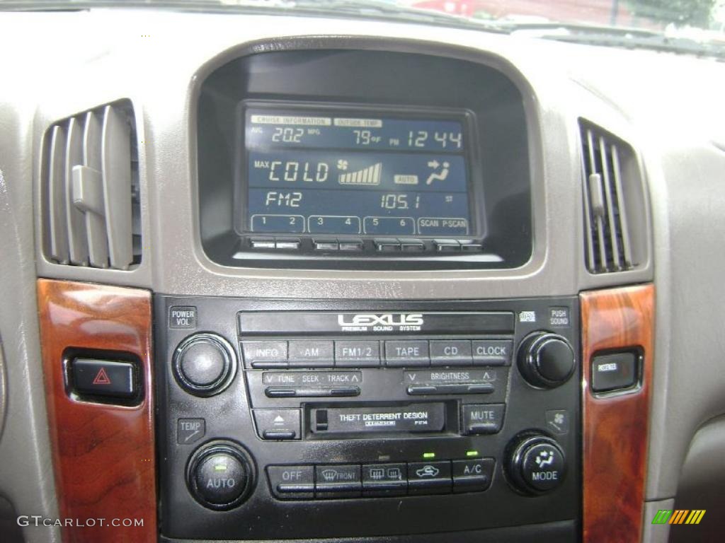 2000 RX 300 AWD - Mineral Green / Ivory photo #20