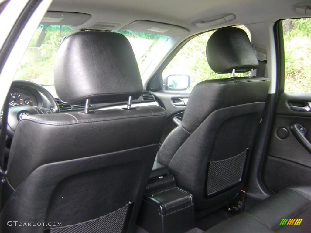 2002 3 Series 325xi Sedan - Steel Grey Metallic / Black photo #13