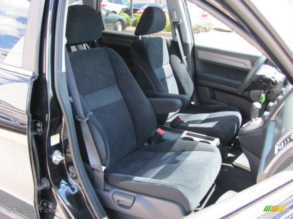 2008 CR-V EX 4WD - Nighthawk Black Pearl / Gray photo #7