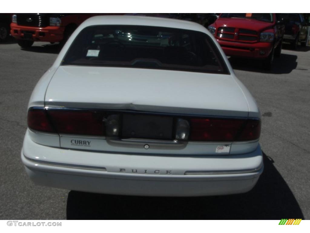 1997 LeSabre Limited - White / Bordeaux Red photo #12