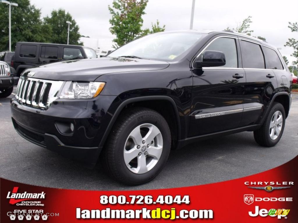 2011 Grand Cherokee Laredo X Package - Blackberry Pearl / Black photo #1