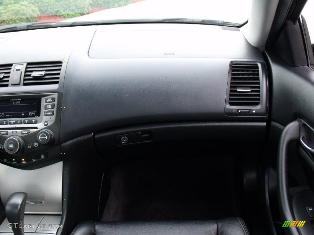 2006 Accord EX-L Coupe - Nighthawk Black Pearl / Black photo #16
