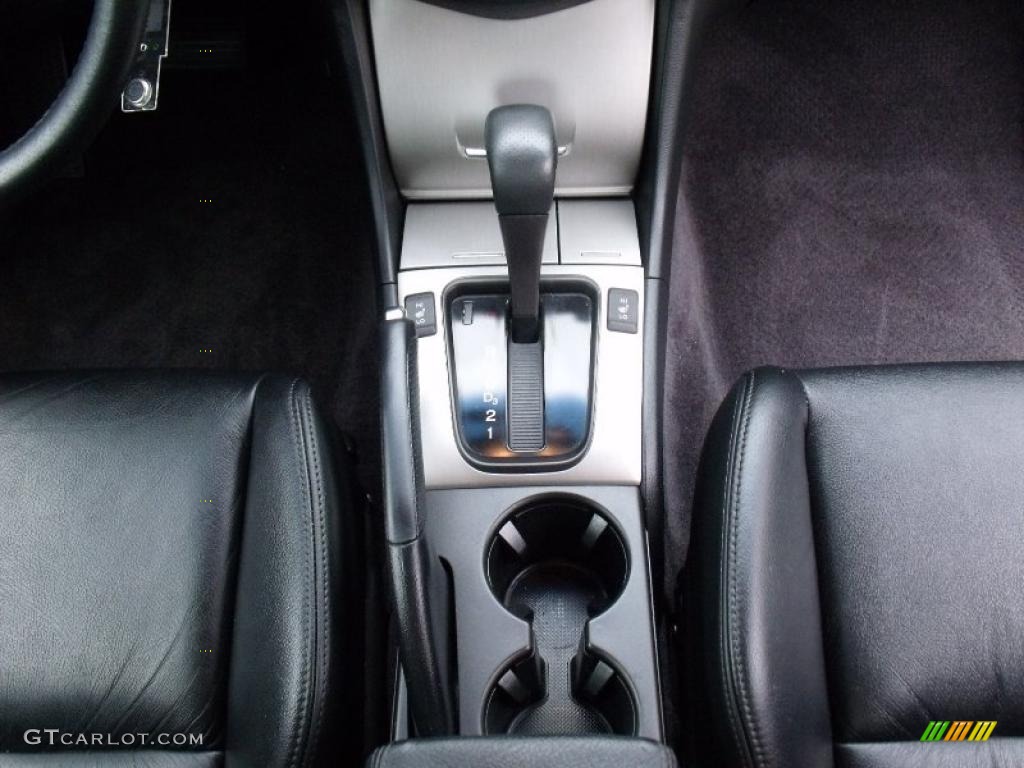 2006 Accord EX-L Coupe - Nighthawk Black Pearl / Black photo #18