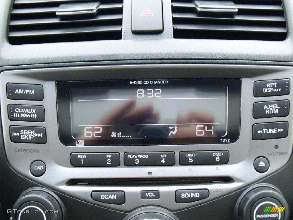 2006 Accord EX-L Coupe - Nighthawk Black Pearl / Black photo #22