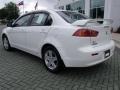 2008 Wicked White Mitsubishi Lancer ES  photo #3