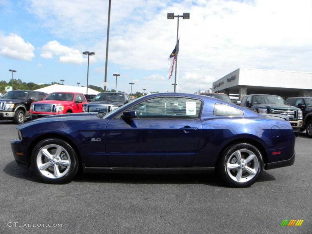 2011 Mustang GT Coupe - Kona Blue Metallic / Charcoal Black photo #5