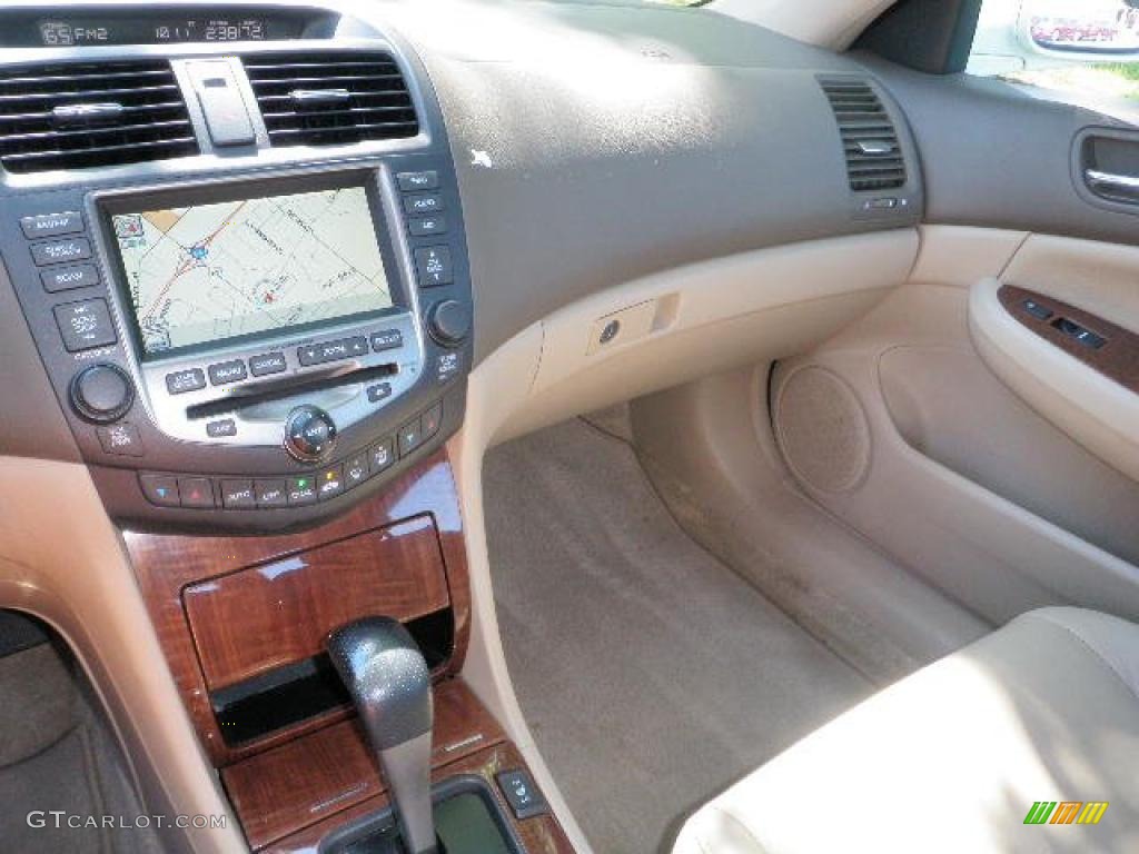 2007 Accord Hybrid Sedan - Premium White Pearl / Ivory photo #17
